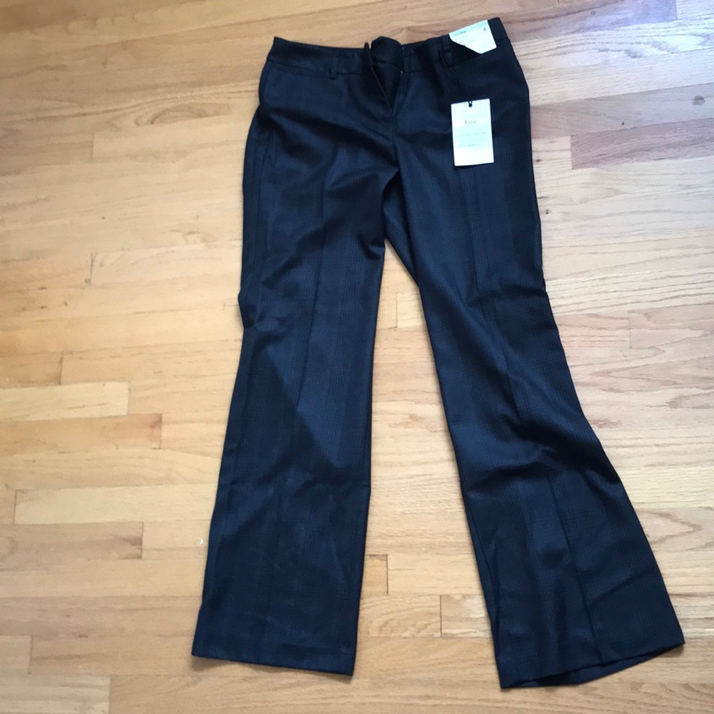 mid rise plaid pants from new york and company